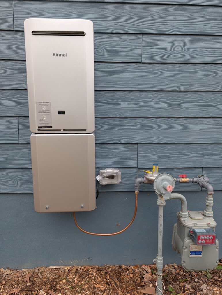 Tankless water heater upgrade in Goldsboro NC
