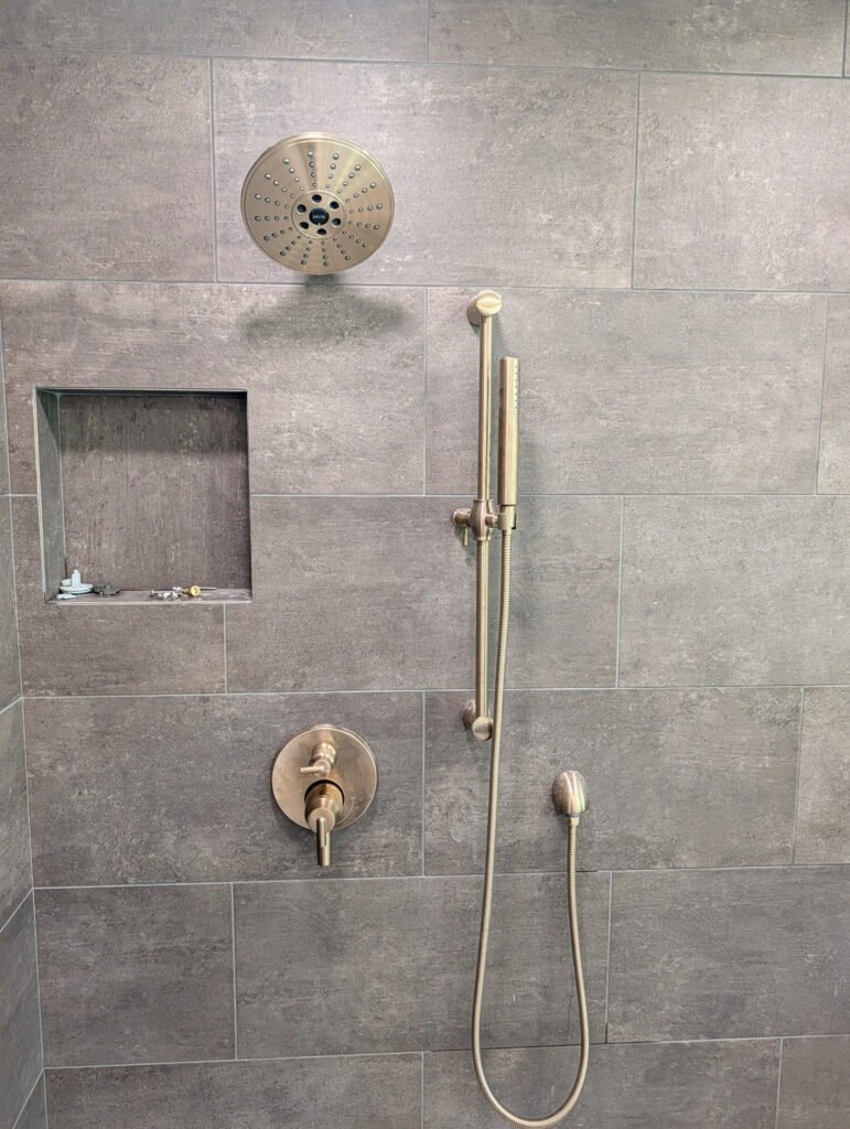 Shower trim installation in Raleigh NC