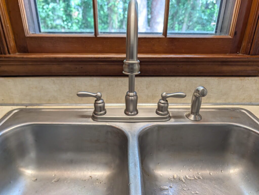 Kitchen faucet installed in Goldsboro nc