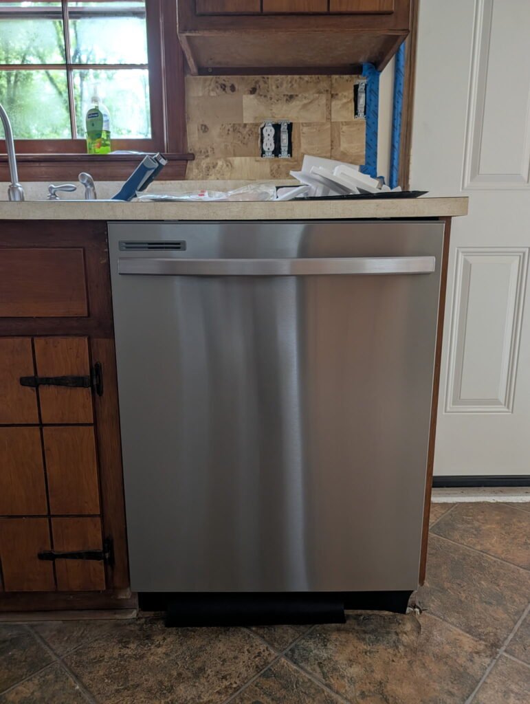 Dishwasher replaced in Wayne County NC