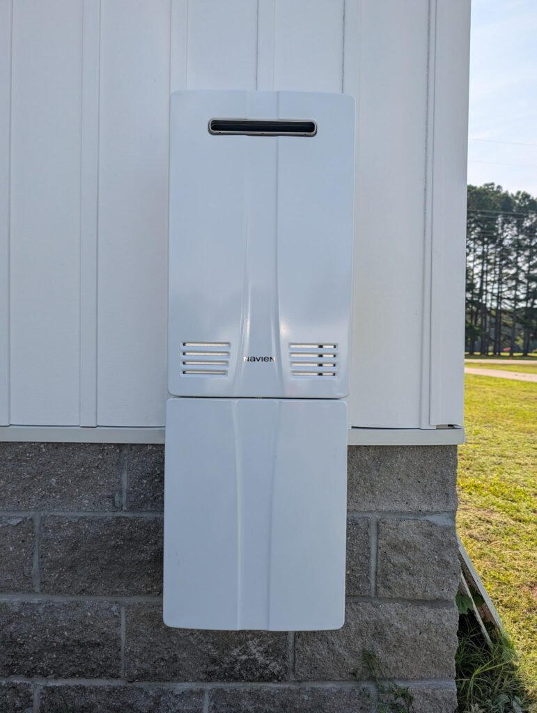 Tankless water heater upgrade in Goldsboro NC