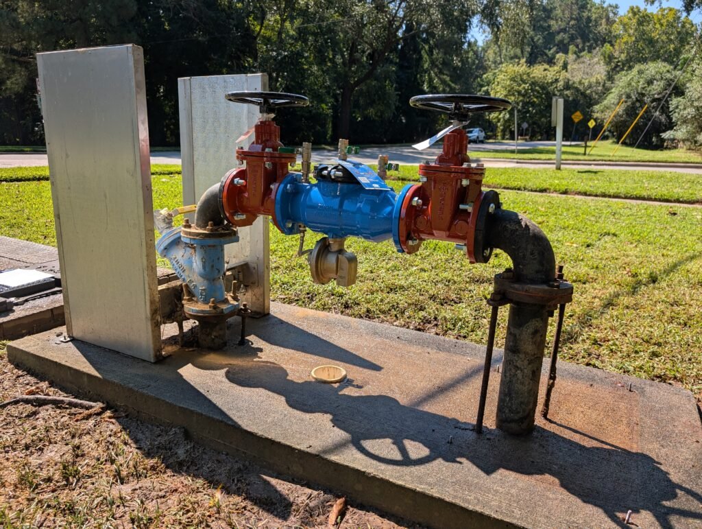 Commercial backflow replaced in Chapel Hill NC